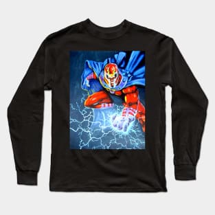 Mutant villain with magnetic powers Long Sleeve T-Shirt